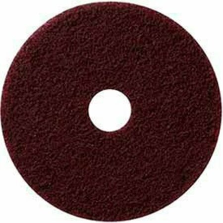 GLOBAL INDUSTRIAL 18in Stripping Pad, Purple, 5PK 641290PL